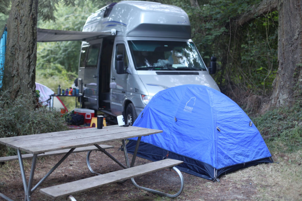 Drive-in campsite Big Firs